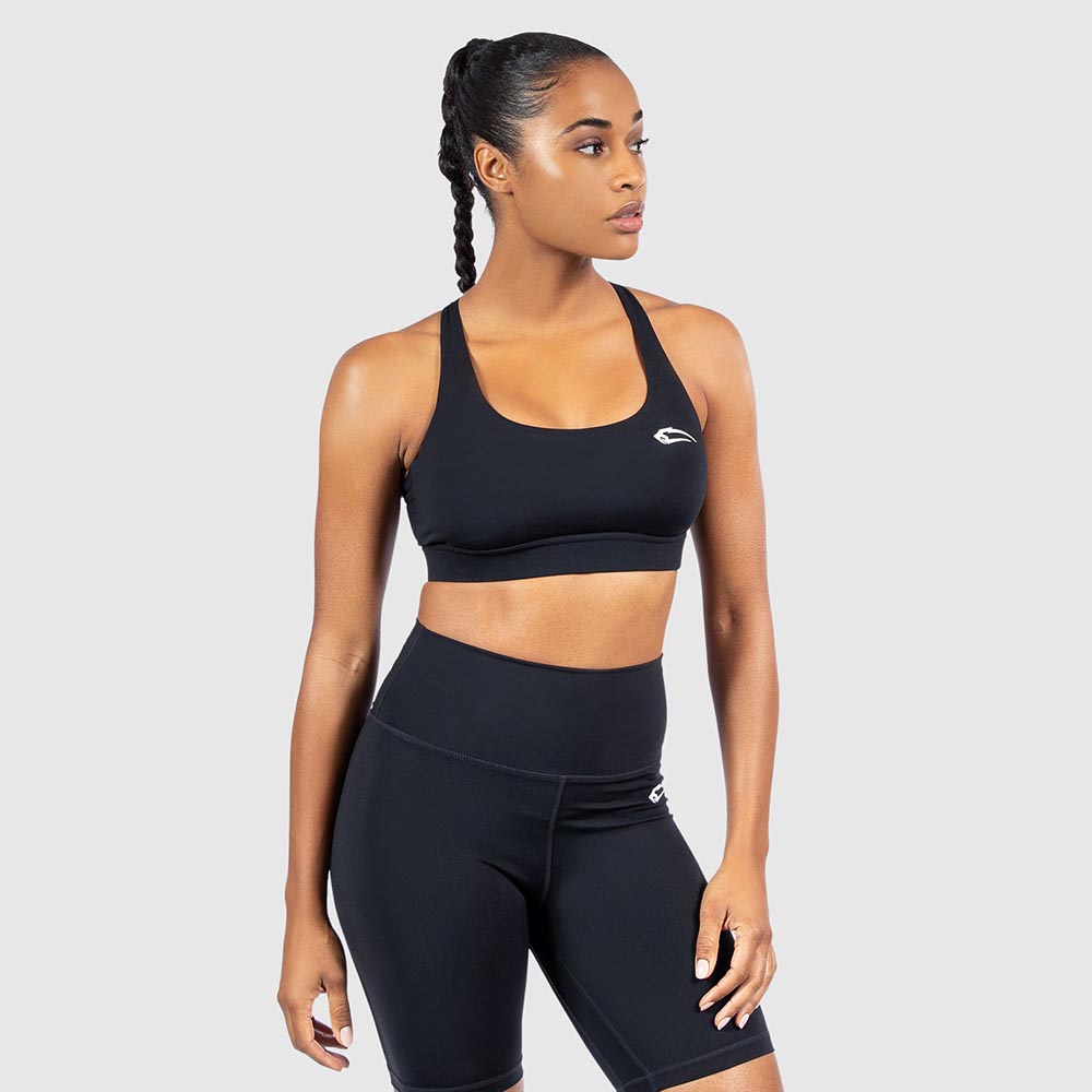 Smilodox Advanced Sports Bra Tender Schwarz