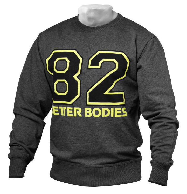 Better Bodies Jersey Sweatshirt ANTRACITE M 2826 23