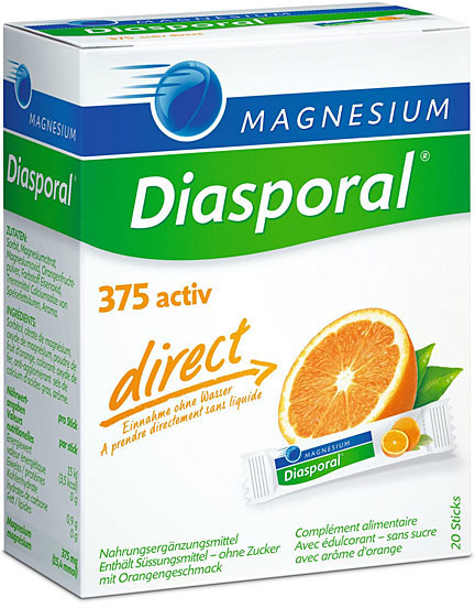 Diasporal Magnesium Activ Direct (20 Sticks)