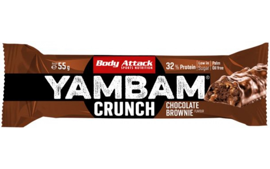 Body Attack YamBam Crunch Bar (55G)