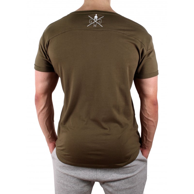 Gym Generation Club Shirt Khaki