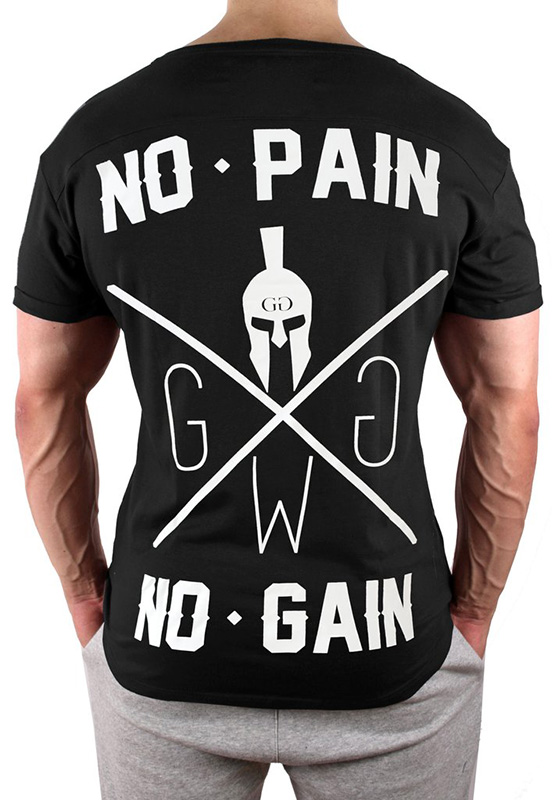 Gym Generation No Pain No Gain Black