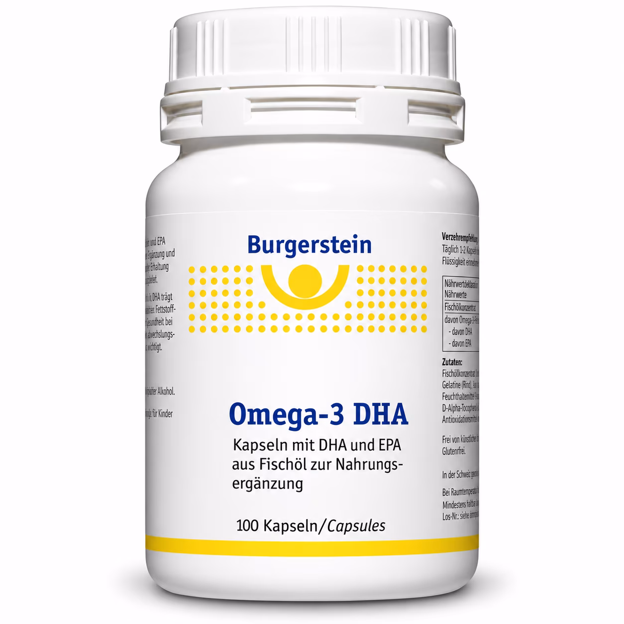 Burgerstein Omega-3 DHA (100 Caps)