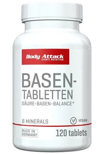 Body Attack Basentabletten (120 Caps)