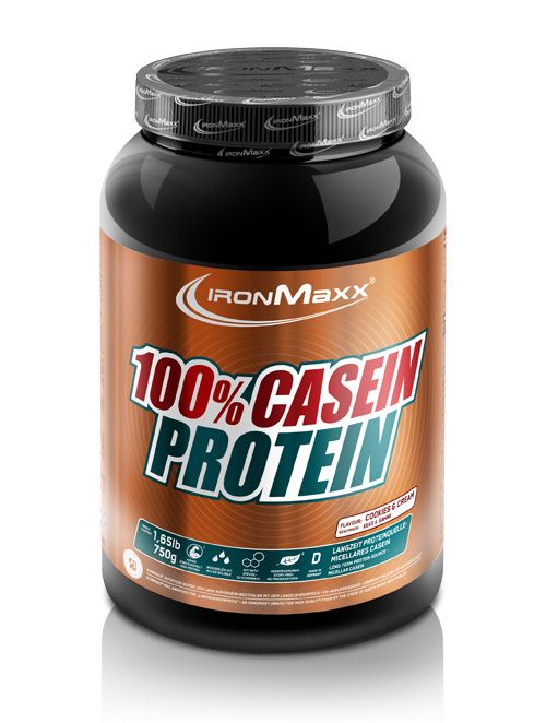 Ironmaxx 100% Casein Protein (750g Dose)