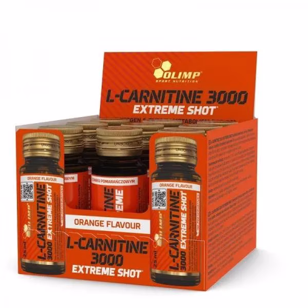 Olimp L-Carnitine 3000 extreme shot (9 x 25ml) Olimp L-Carnitine 3000 extreme shot (9 x 25ml)