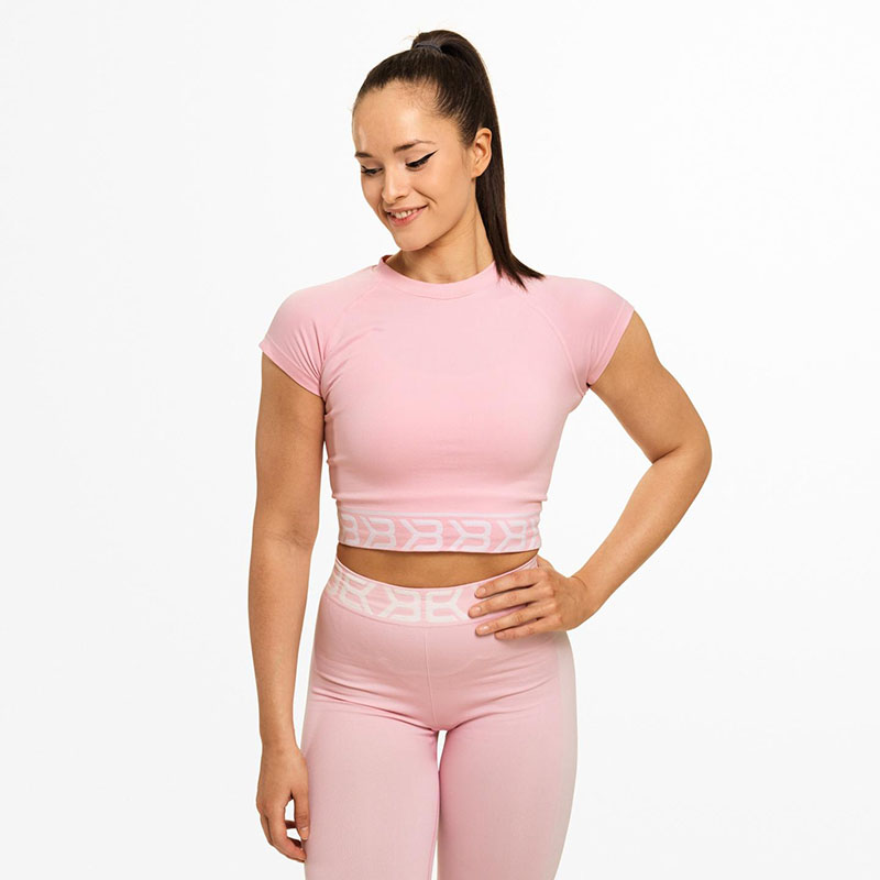 Better Bodies Sugar Hill Tee PALE PINK