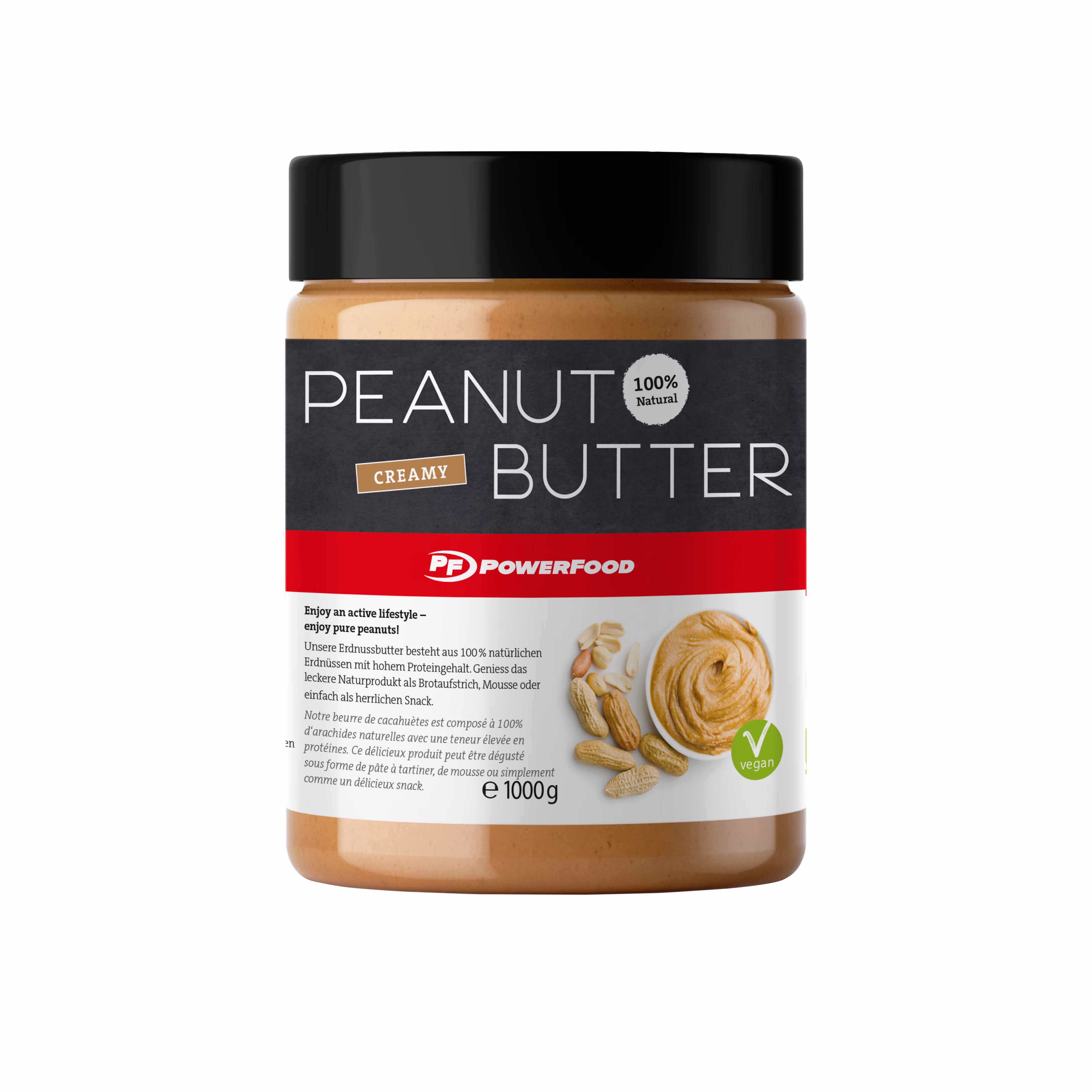 PowerFood Peanut Butter (1000g Dose) PowerFood Peanut Butter (1000g Dose)