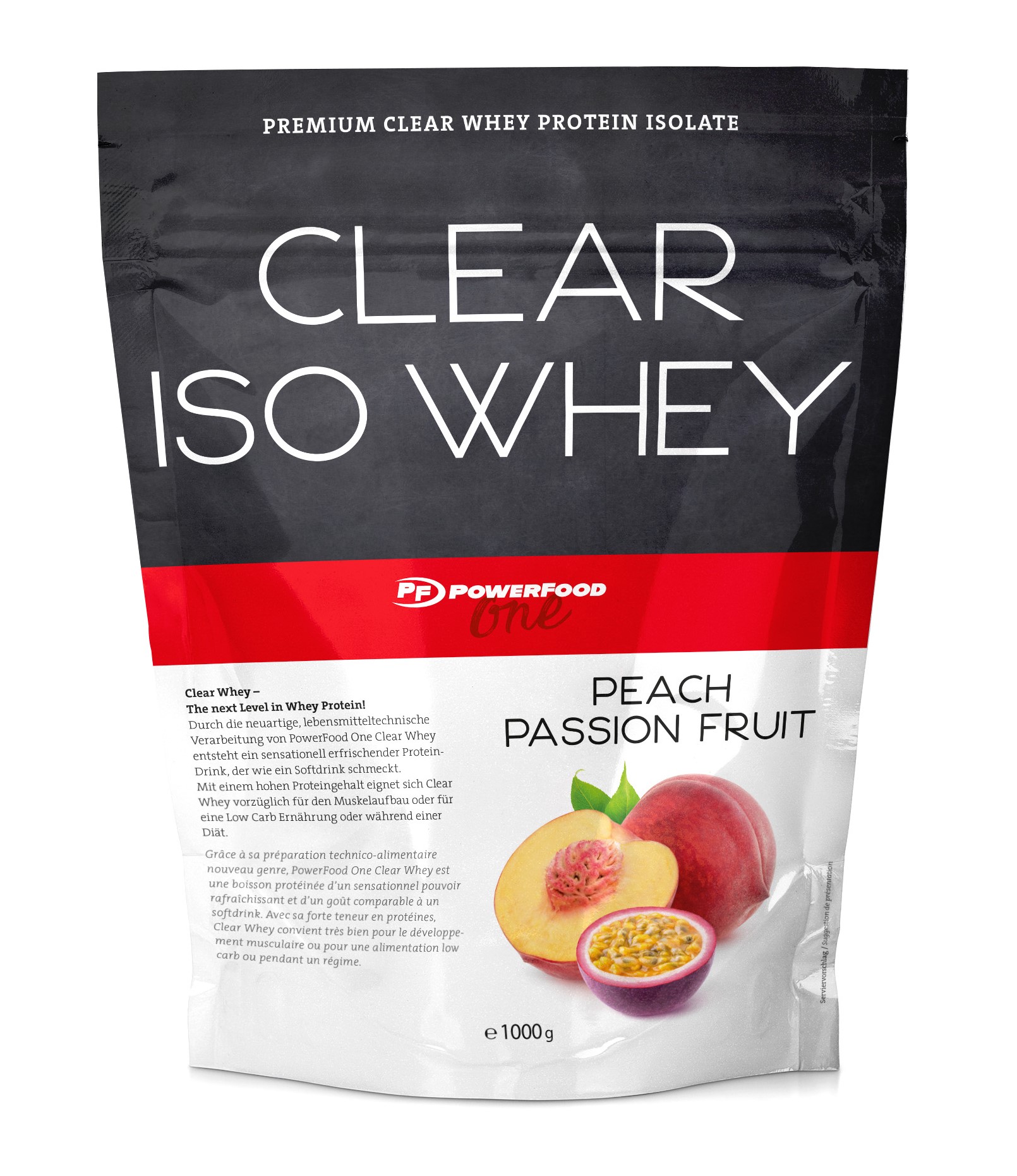 PowerFood One Clear Iso Whey (1000G Beutel)