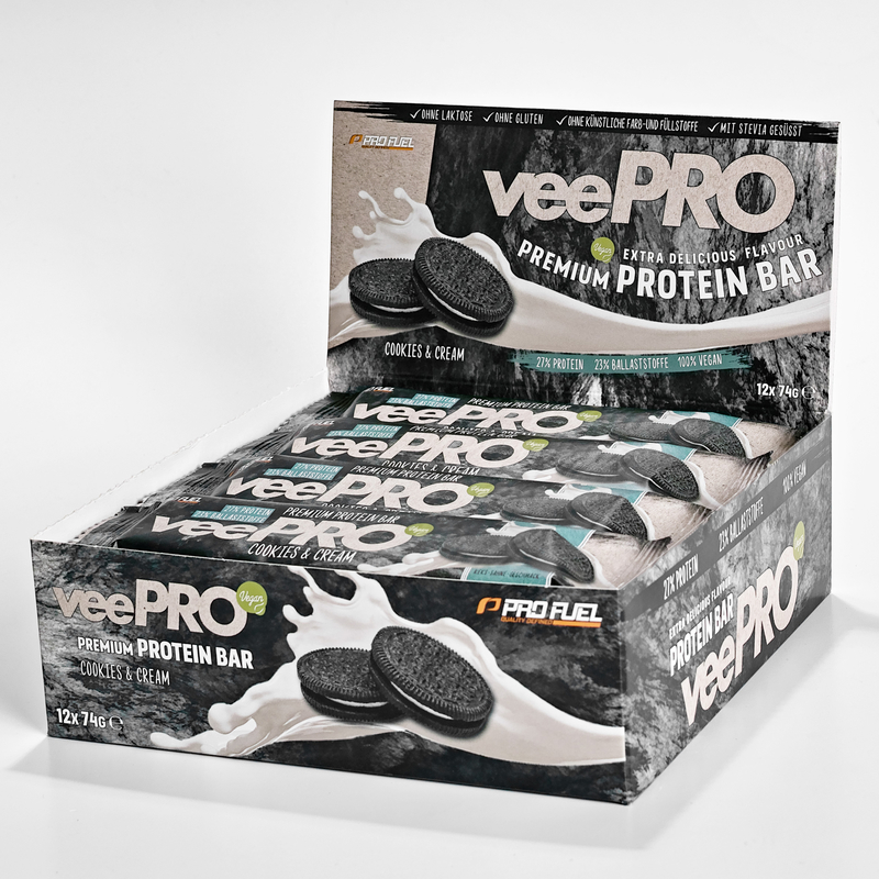 ProFuel veePro Proteinriegel (12 x 74g)