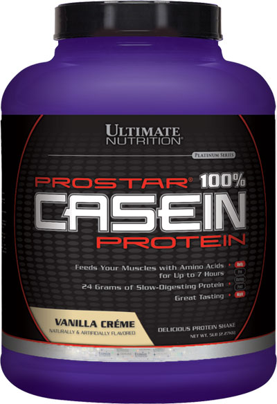 Ultimate Nutrition 100% Casein Protein (2270g Dose)