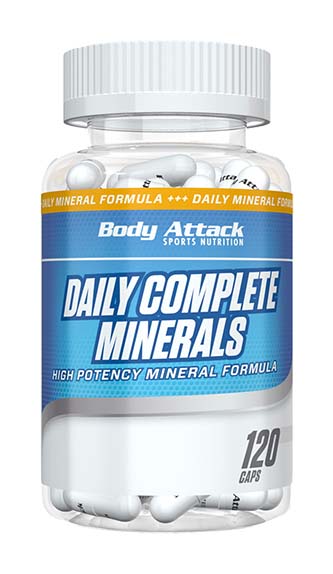 Body Attack Daily Complete Minerals (120 Caps)