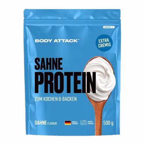 Body Attack Sahne Protein (500g Beutel) Body Attack Sahne Protein (500g Beutel)