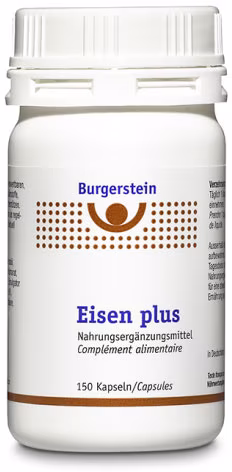 BS_eisen_plus.jpg Burgerstein Eisen Plus (150 Caps)
