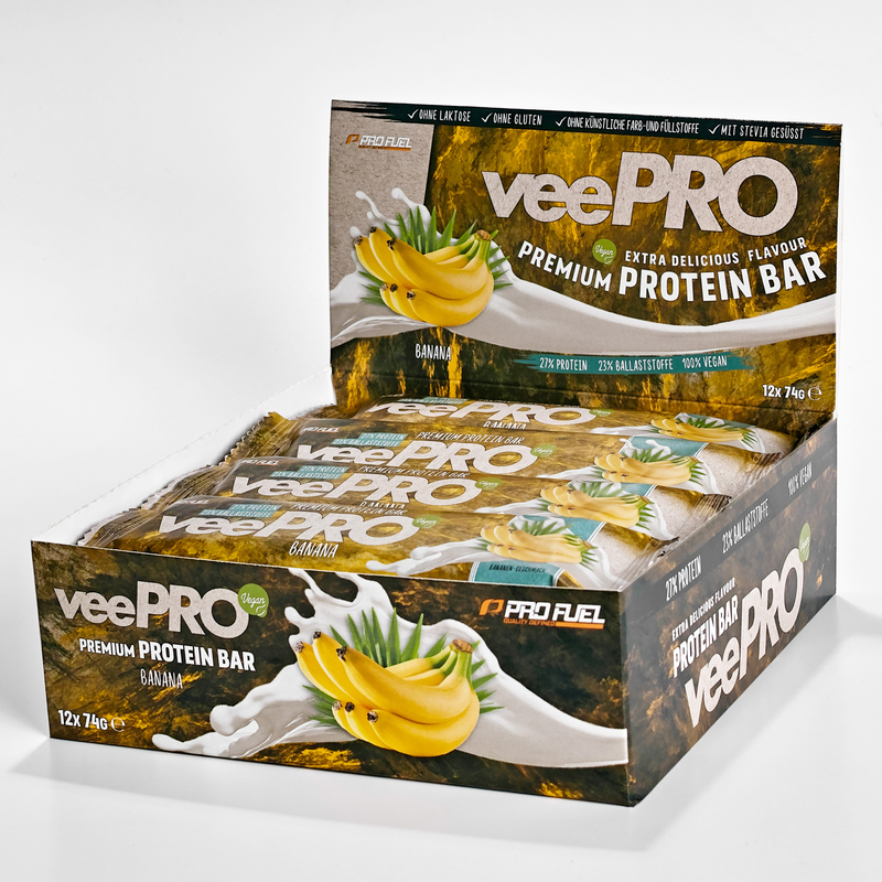 ProFuel veePro Proteinriegel (12 x 74g)