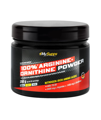 MySupps Arginine + Ornithine (250g Dose)