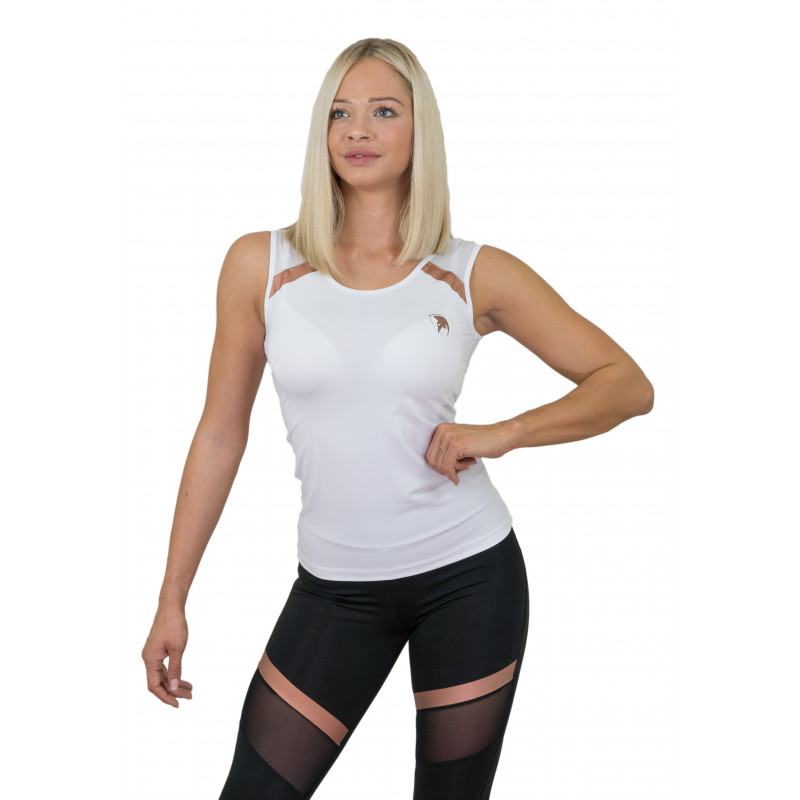 Gym Generation Mesh Top - WHITE