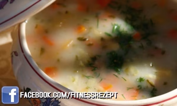 Gurken-Gemüsesuppe Gurken-Gemüsesuppe