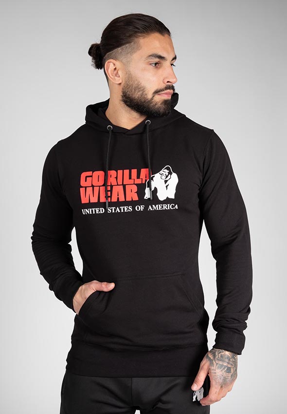 Gorilla Wear Classic Hoodie Schwarz