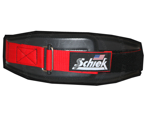 Schiek Lifting Belt Model 3004 BLACK RED
