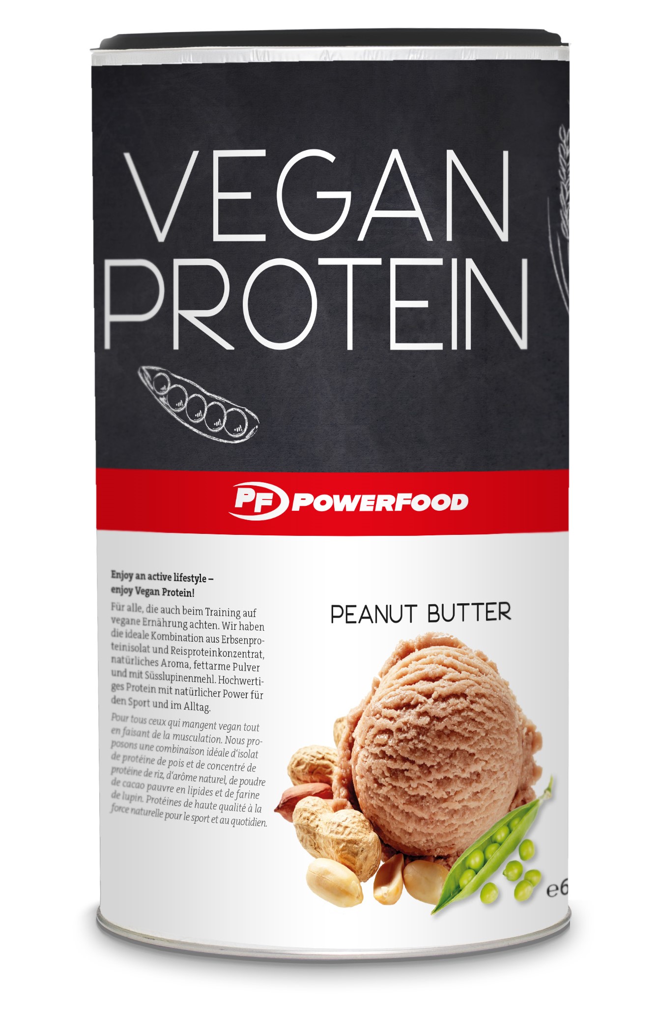 PowerFood One Vegan Protein (600g Dose)