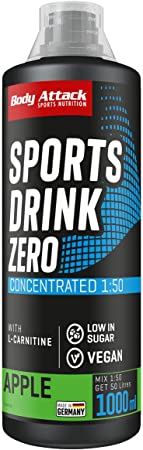 Body Attack Sports Drink Zero (1000 ml)