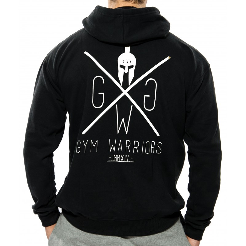 Gym Generation Gym Warriors Zip Hoodie Black