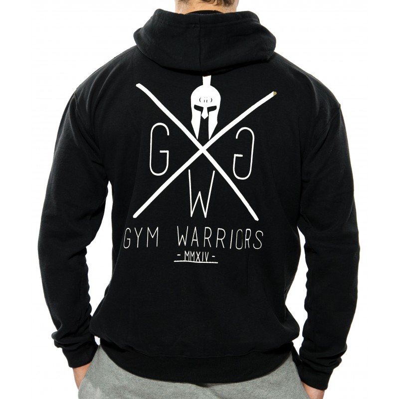 Gym Generation Gym Warriors Zip Hoodie Black