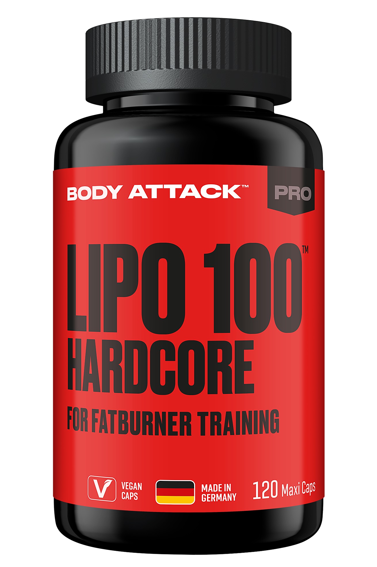 Body Attack LIPO 100 Hardcore (120 Caps)