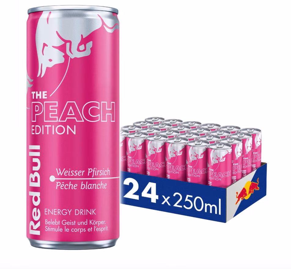 Red Bull The Peach Edition (24 x 250ml) Red Bull The Peach Edition (24 x 250ml)