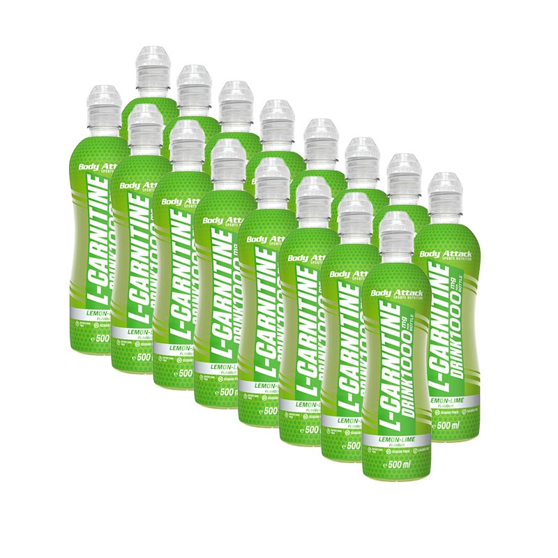 Body Attack L-Carnitine Drink (18x 500 ml)