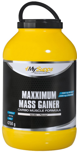MySupps Maxximum Mass Gainer (4750g Dose)