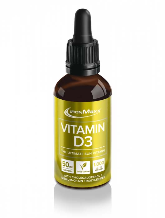 IronMaxx Vitamin D3 Drops (50ml)