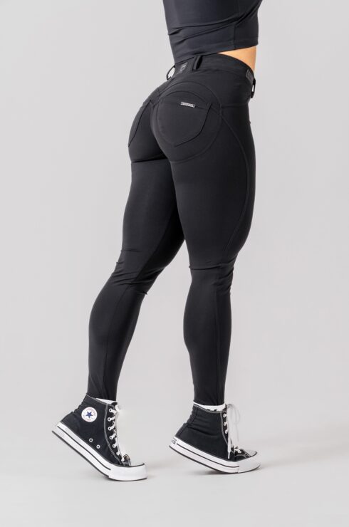 Nebbia Bubble Butt Pants 2.0 Maximum Push-Up - schwarz