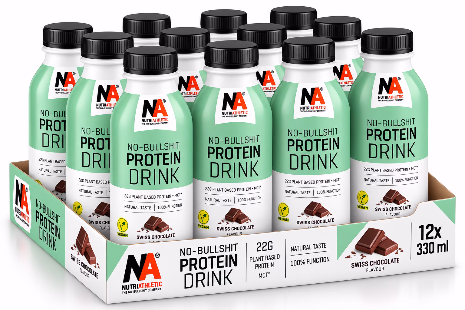 Nutri Athletic Plant Protein Drink (12 x 330ml)