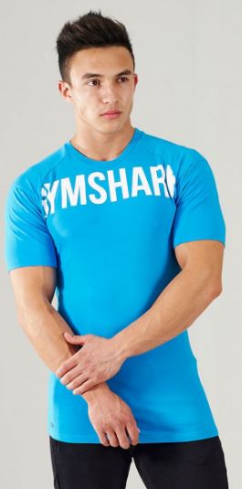 Gymshark Bold Muscle T-shirt Homme, Vert, Taille S