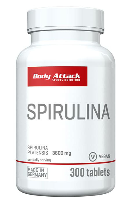 Body Attack Spirulina (300 Tabs)