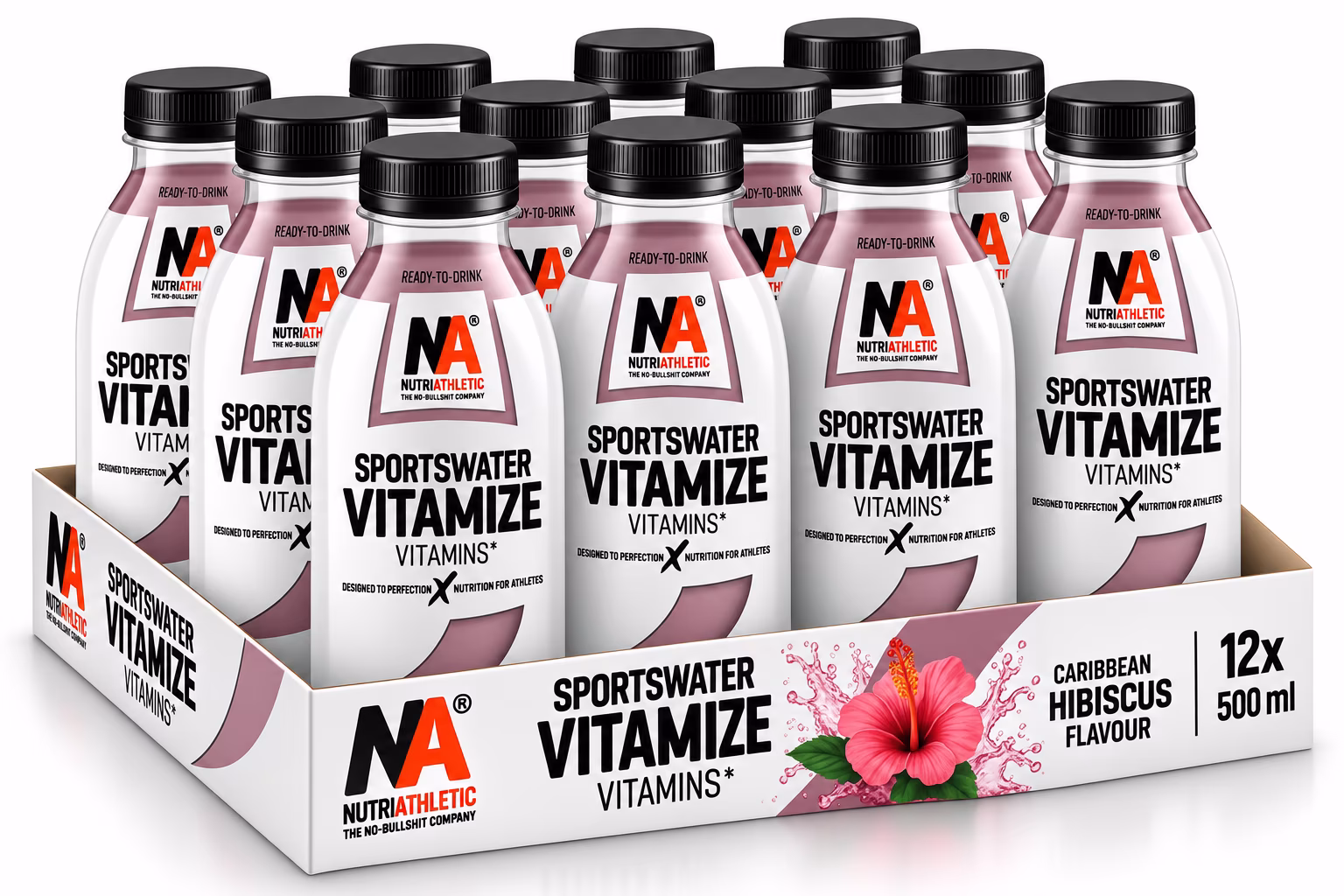 Nutri Athletic Sportswater Vitamize (12 x 500ml)