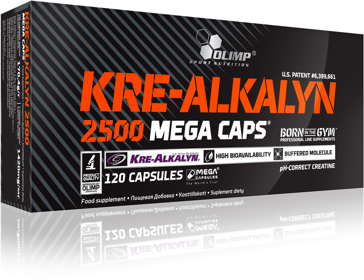 Olimp Kre-Alkalyn Mega Caps® (120 Caps, 150g)