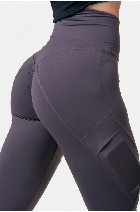Nebbia Fit & Smart High Waist Leggings 572 Marron