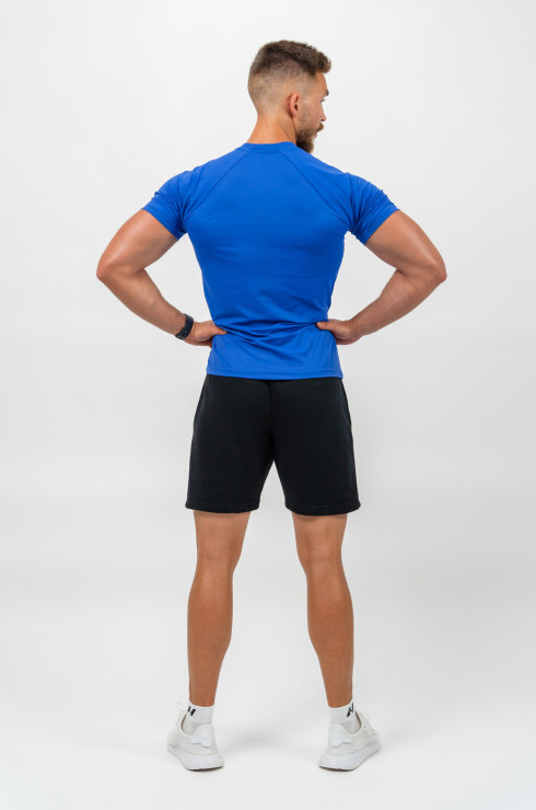 Nebbia Workout Compression T-shirt Performance 339 - blue