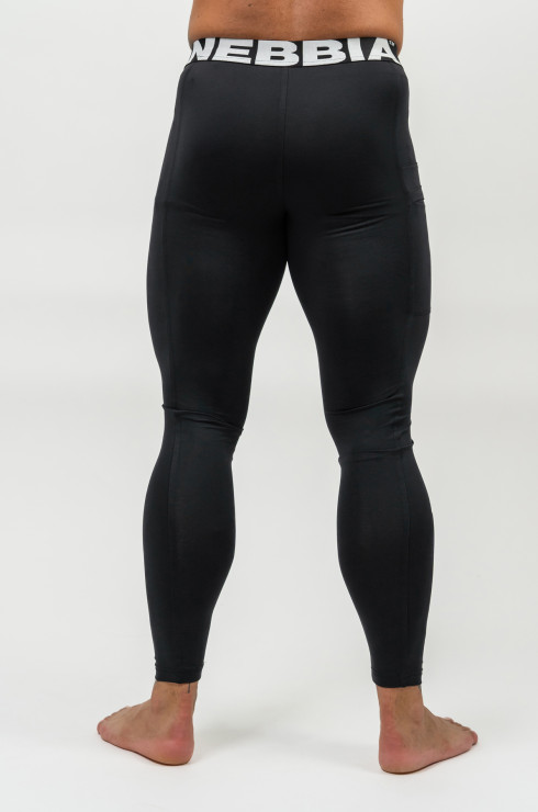 Nebbia Gym Leggings with Pocket Discipline 708 - black
