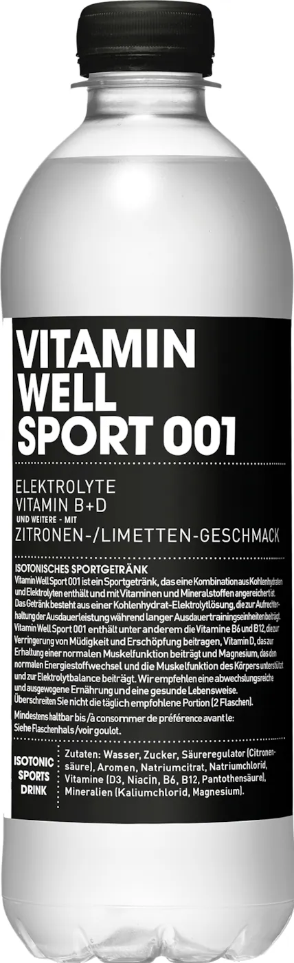 Vitamin Well Sport 001 (500ml)