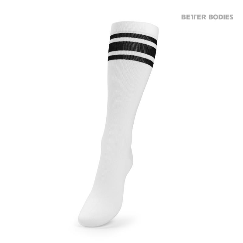 Better Bodies Knee Socks WHITE