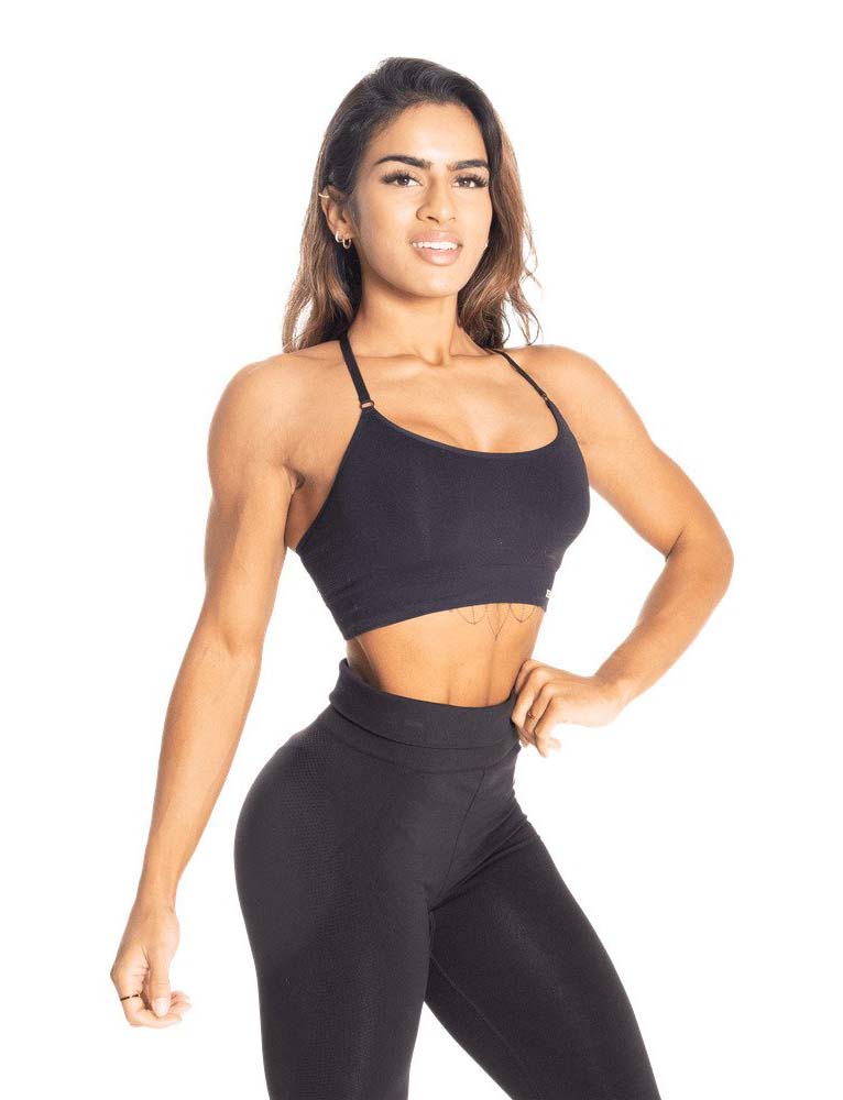 Better Bodies Astoria Seamless Short Bra - Black