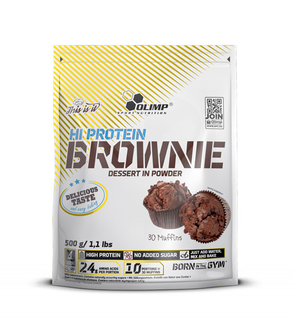 Olimp Hi Protein Brownie (500g Beutel)