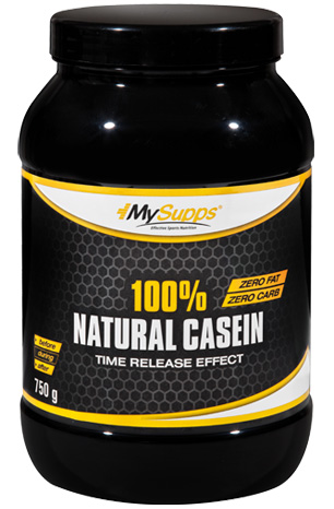 MySupps 100% Natural Casein (750g Dose)