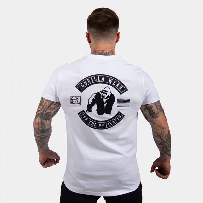 Gorilla Wear Detroit T-Shirt White