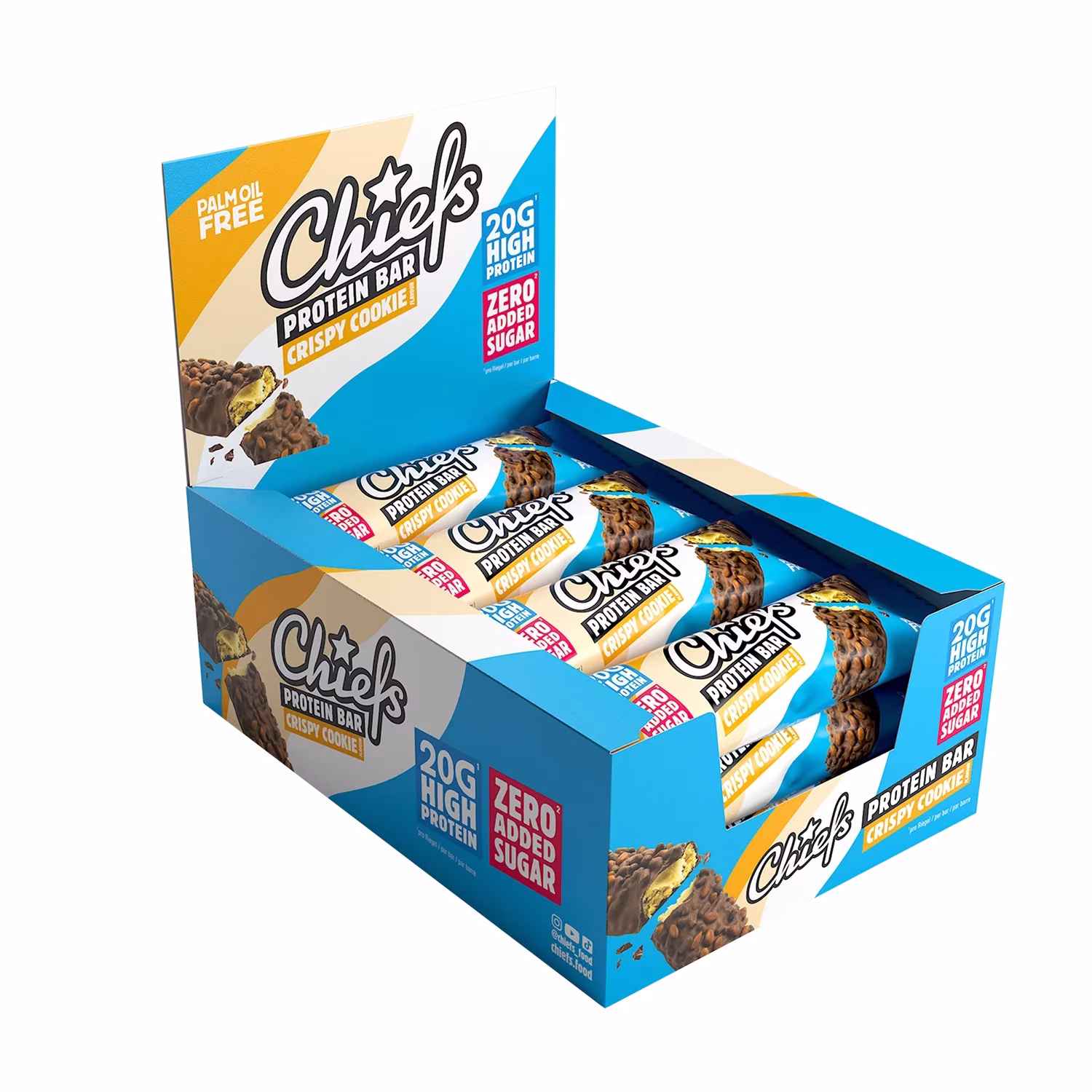 Chiefs Protein Bar (12 x 55g) Chiefs Protein Bar (12 x 55g)