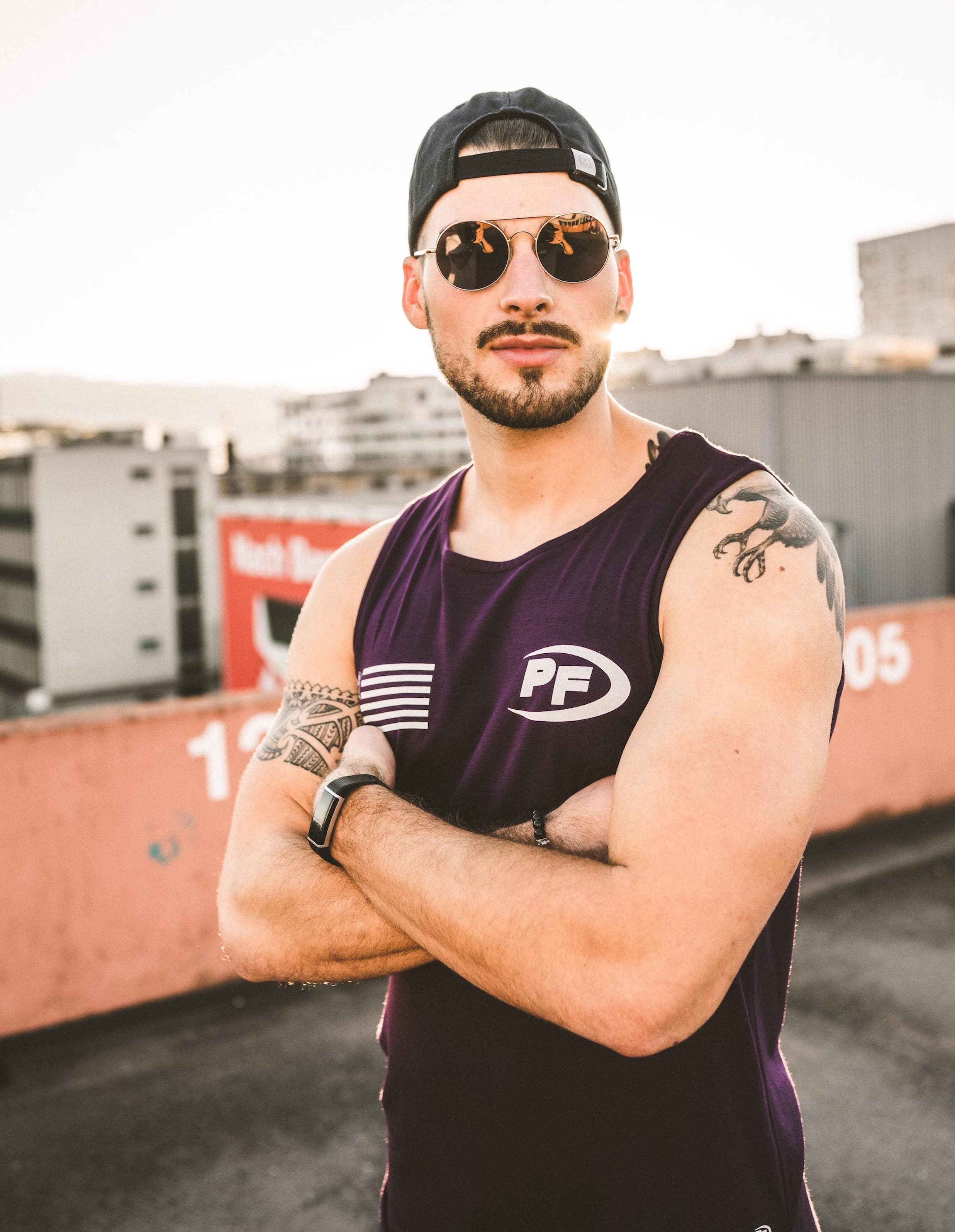 PowerFood X Gym Generation Premium Tank - Regal Purple
